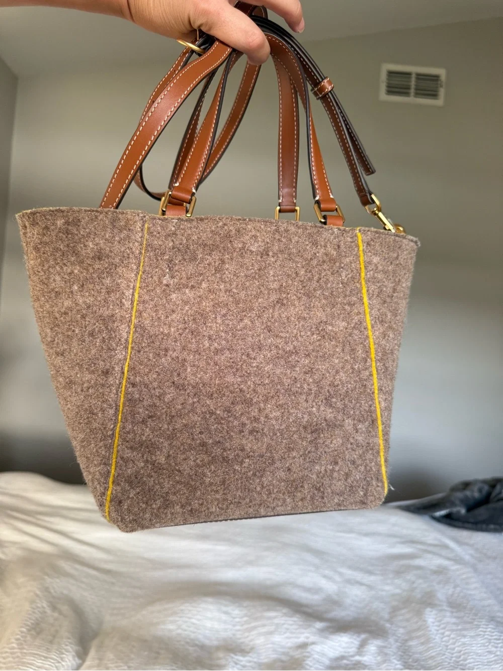 Tory Burch McGraw Felt Dragonfly Tote